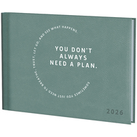 Фото Тижневик Brunnen 2026 кишеньковий Torino Trend бірюзовий холодний 73-755 38 536