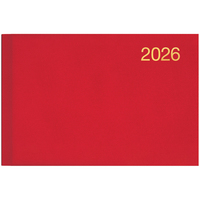 Фото Тижневик Brunnen 2026 кишеньковий Miradur червоний 73-755 60 206