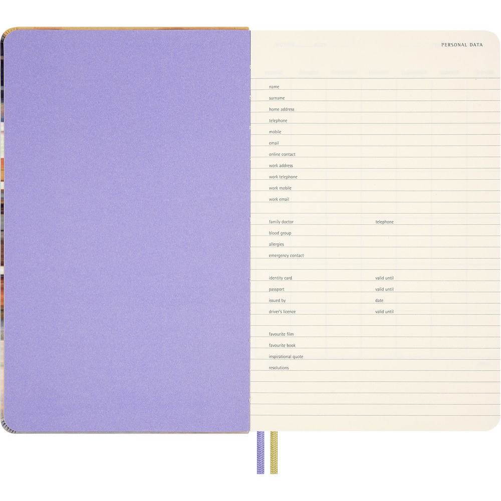 Записник Moleskine Impressionism середній лінія 8056999275761