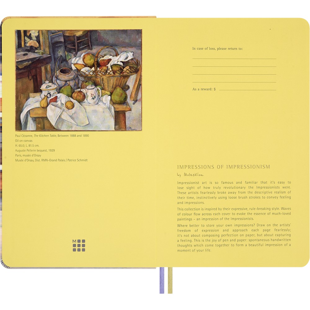 Записник Moleskine Impressionism середній лінія 8056999275761