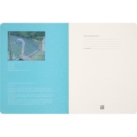 Фото Зошит Moleskine Cahier Impressionism Велика Лінійка Синя 8056999275792