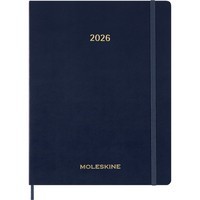Фото Щотижневик Moleskine Essential 2026 XXL Вертикальний великий Сапфір 8056999276522