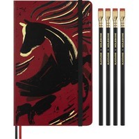 Фото Подарунковий набір Moleskine Year of the Horse Записник середній + 4 олівця Blackwings 8056999278533