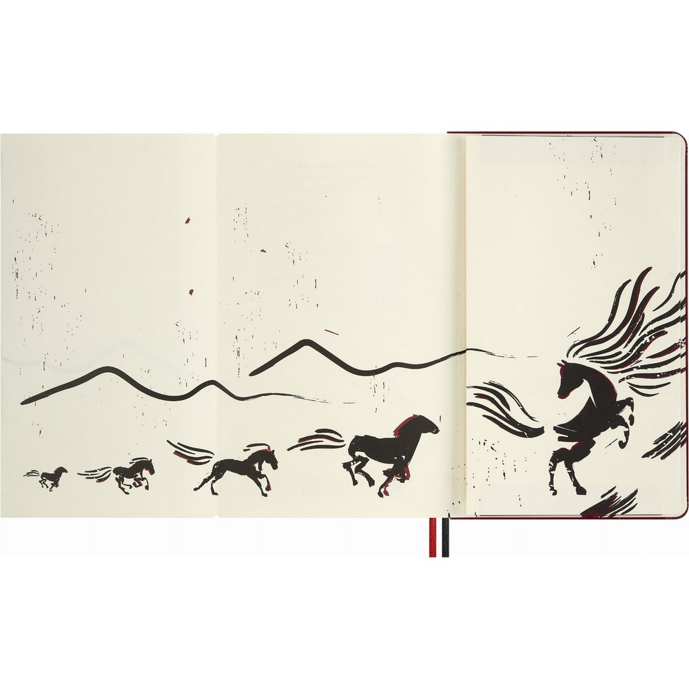 Блокнот Moleskine Year of the Horse середній Лінійка 8056999278519
