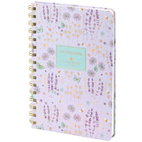 Блокнот на спіралі Axent TR, Morning Dew 2 8470-14-A-TR, А5, 80 листів, клітина, тверда обкладинка