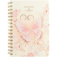 Фото Блокнот на спіралі Axent TR, Nat Melody 3 8470-12-A-TR, А5, 80 листів, клітина, тверда обкладинка