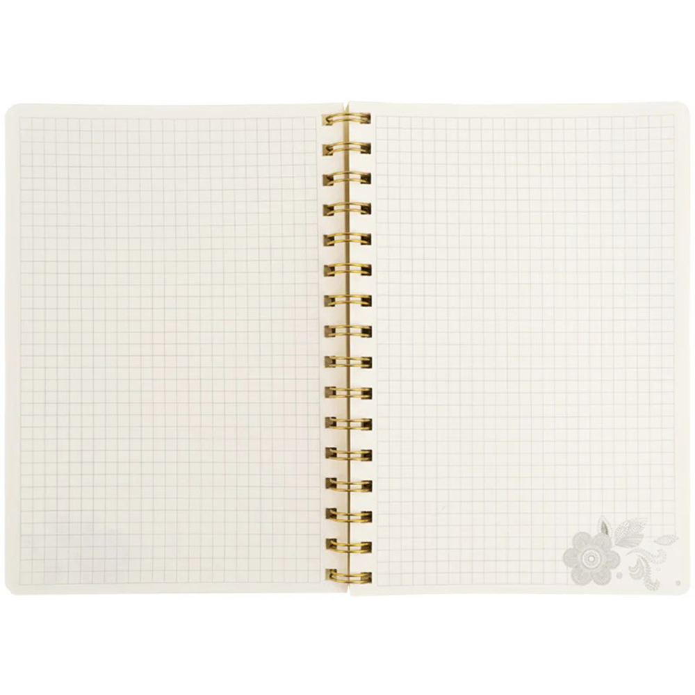 Блокнот на спіралі Axent TR, Nat Melody 3 8470-12-A-TR, А5, 80 листів, клітина, тверда обкладинка