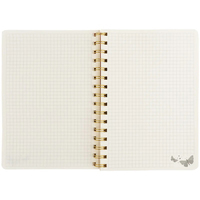 Фото Блокнот на спіралі Axent TR, Secret Garden 3 8473-3-A-TR, А5, 80 листів, клітина, тверда обкладинка