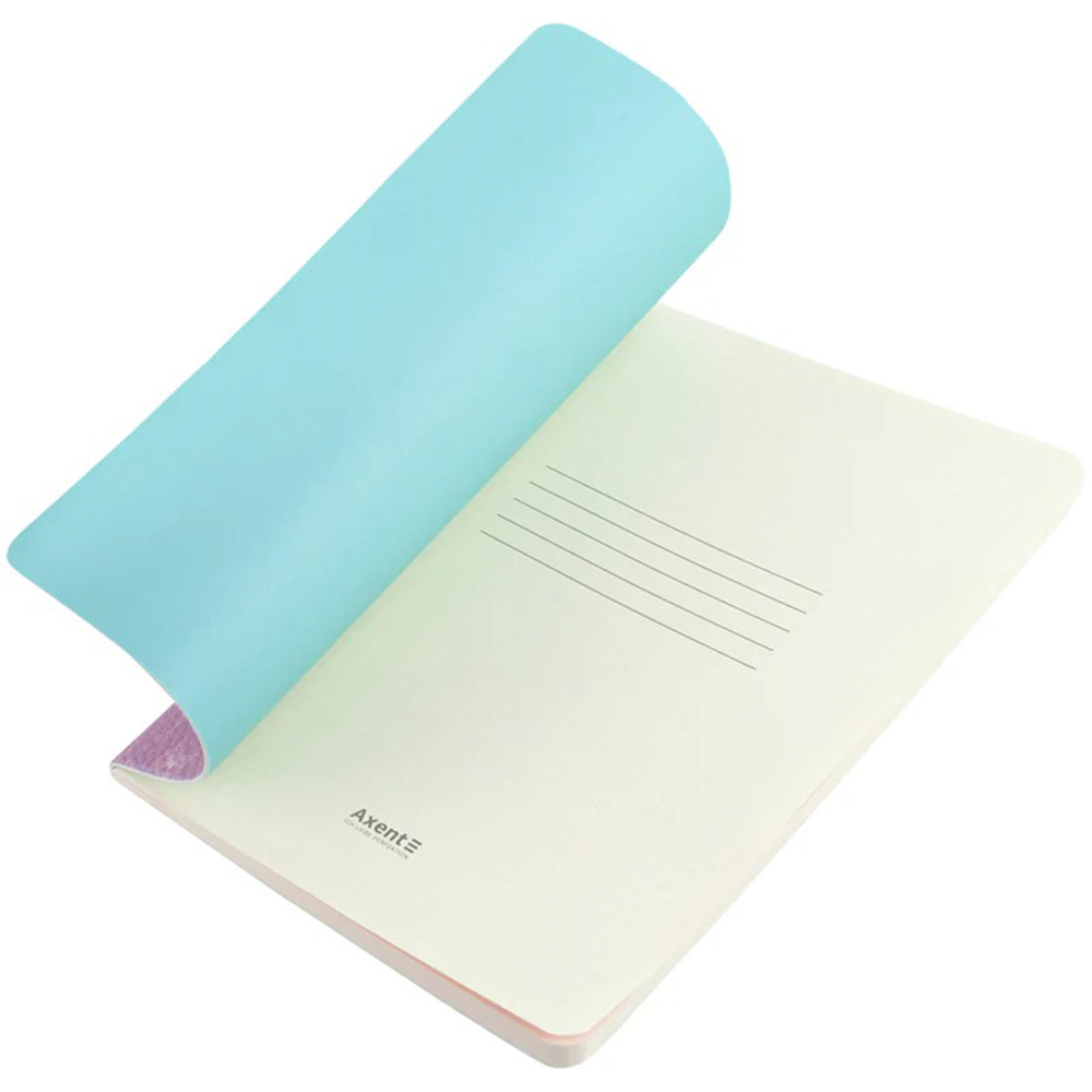 Блокнот Axent TR, Morning Dew 1 8710-5-A-TR, А5, 60 листів, клітка, м'яка обкладинка