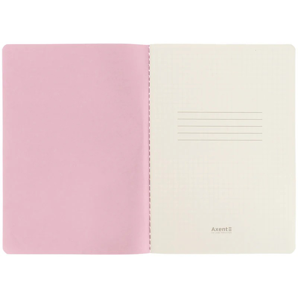 Блокнот Axent TR, Nature's Melody 2 8710-4-A-TR, А5, 60 листів, клітка, м'яка обкладинка