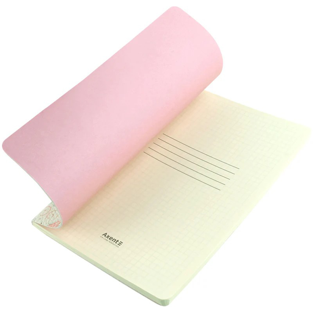 Блокнот Axent TR, Nature's Melody 2 8710-4-A-TR, А5, 60 листів, клітка, м'яка обкладинка