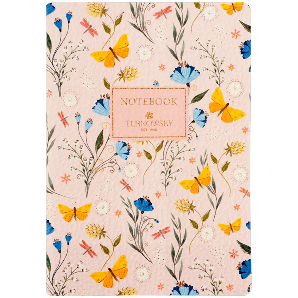 Блокнот Axent TR, Secret Garden 1 8710-1-A-TR, А5, 60 листів, клітка, м'яка обкладинка