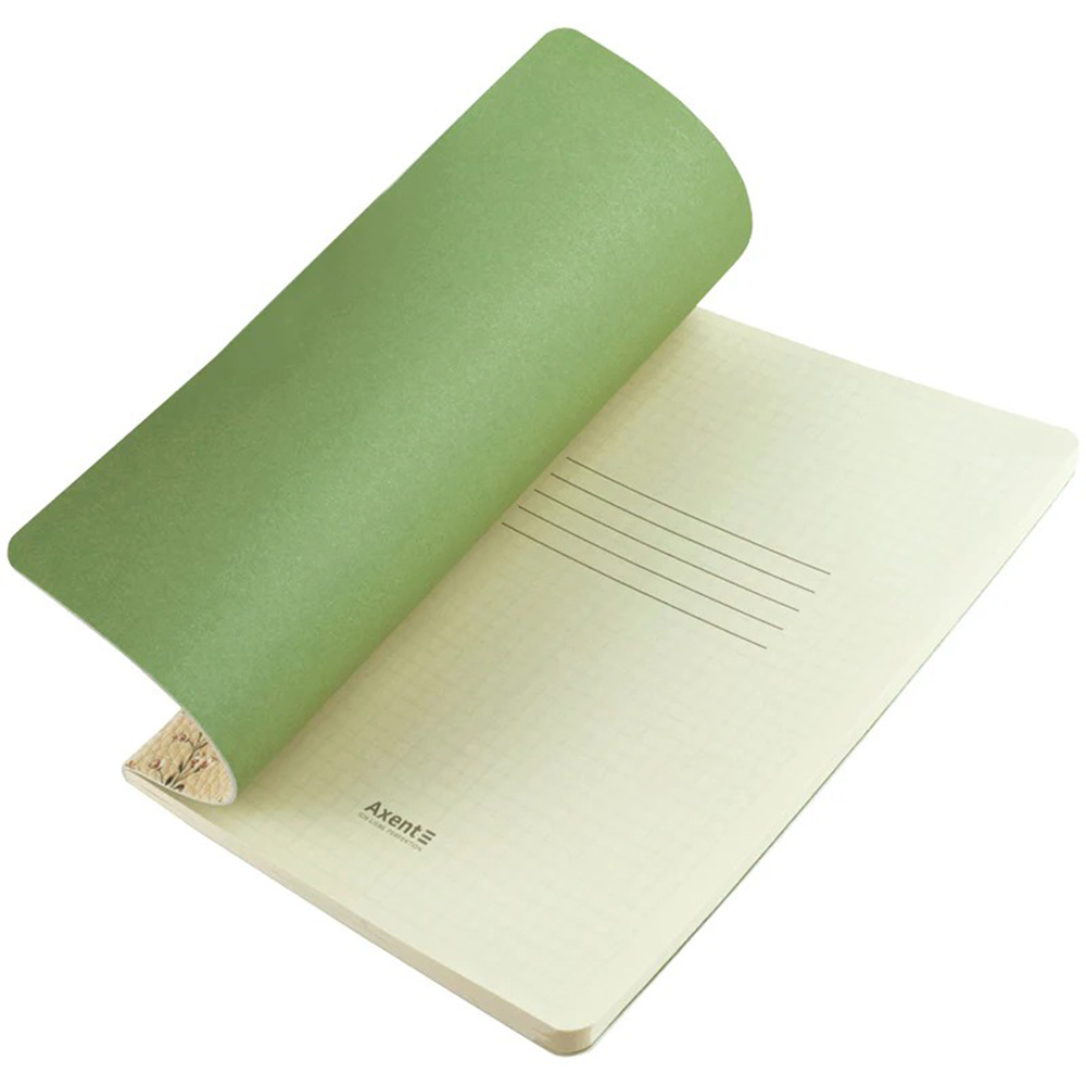 Блокнот Axent TR, Secret Garden 2 8710-2-A-TR, А5, 60 листів, клітка, м'яка обкладинка