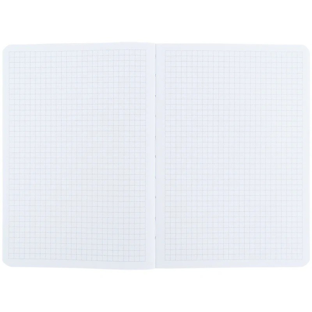 Блокнот Axent Black and White 8700-26-A, А5, 80 листів, клітка, м'яка обкладинка