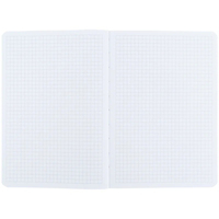 Блокнот Axent Black and White 8700-26-A, А5, 80 листів, клітка, м'яка обкладинка