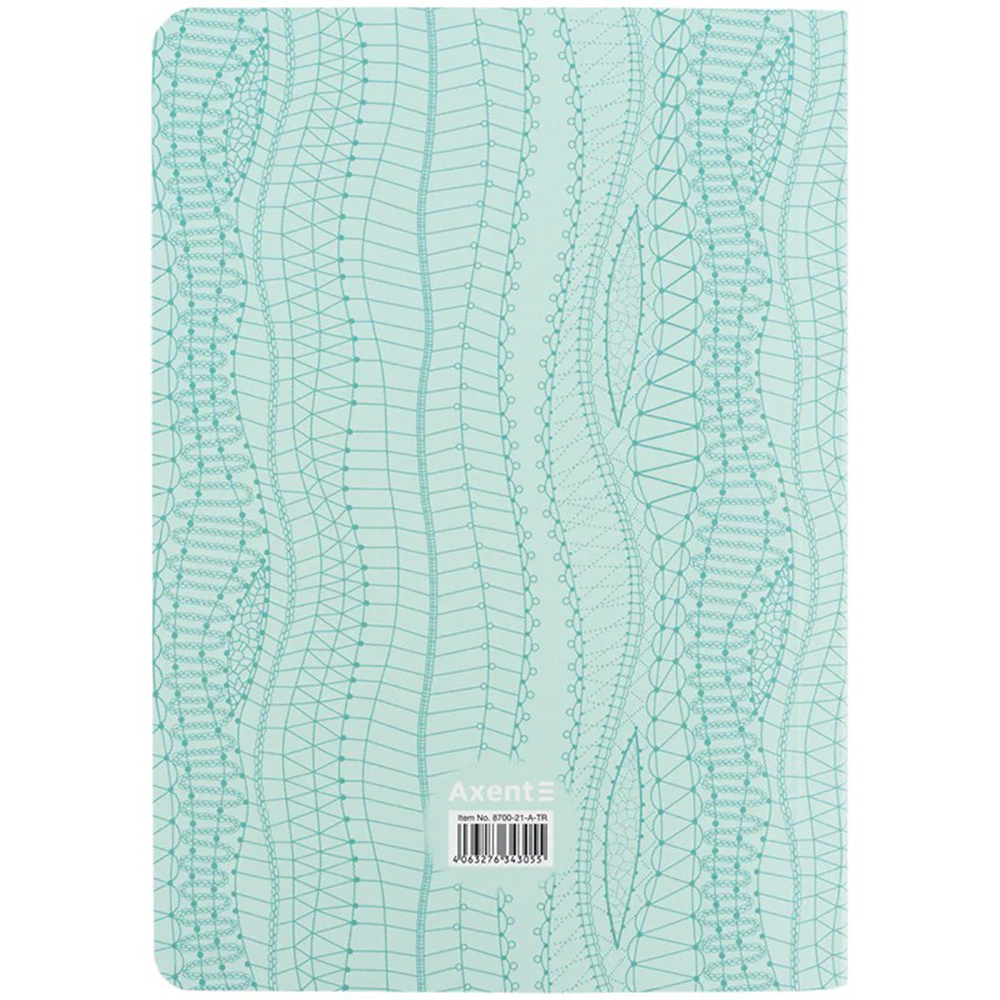 Блокнот Axent TR, Nature`s Melody 2 8700-21-A-TR, А5, 80 листів, клітка, м'яка обкладинка