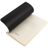 Блокнот Axent Black and White 8711-7-A, А6, 60 листів, клітка, м'яка обкладинка