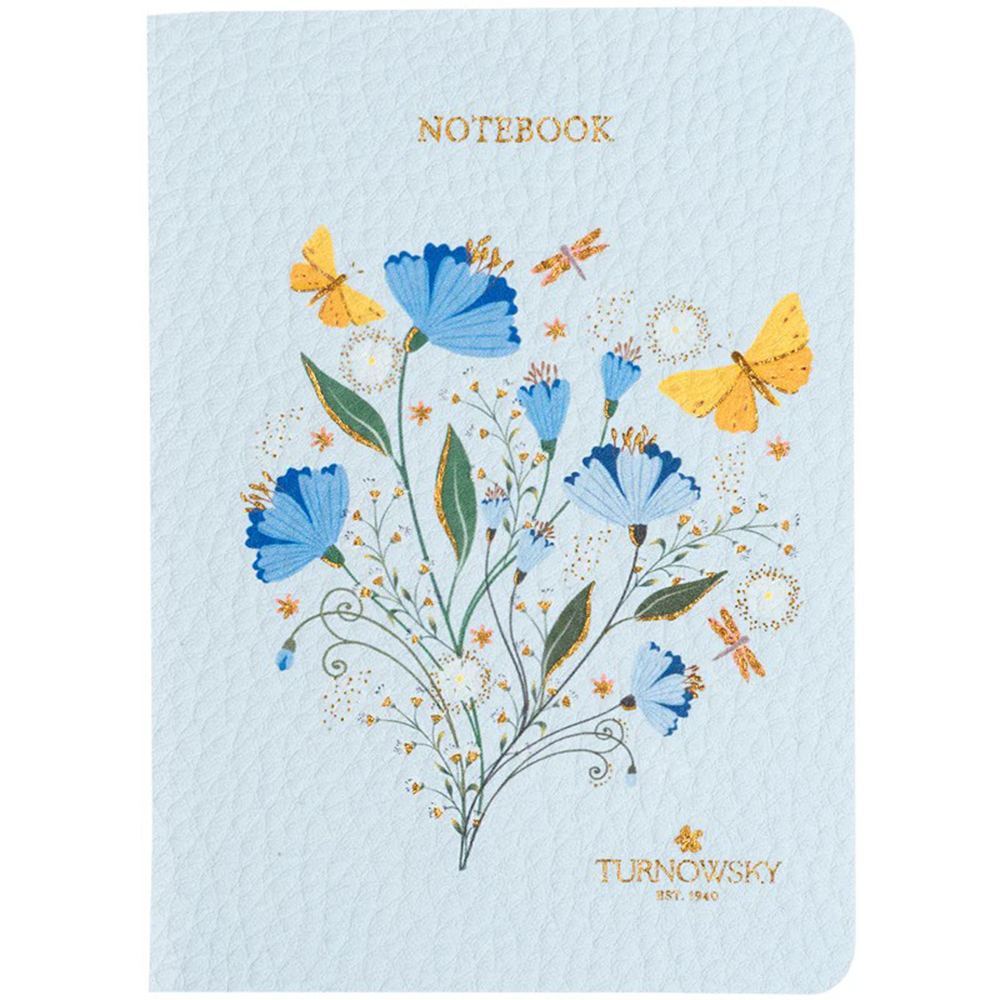 Блокнот Axent TR, Secret Garden 1 8711-1-A-TR, А6, 60 листів, клітка, м'яка обкладинка