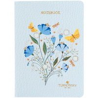 Фото Блокнот Axent TR, Secret Garden 1 8711-1-A-TR, А6, 60 листів, клітка, м'яка обкладинка