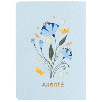 Фото Блокнот Axent TR, Secret Garden 1 8711-1-A-TR, А6, 60 листів, клітка, м'яка обкладинка