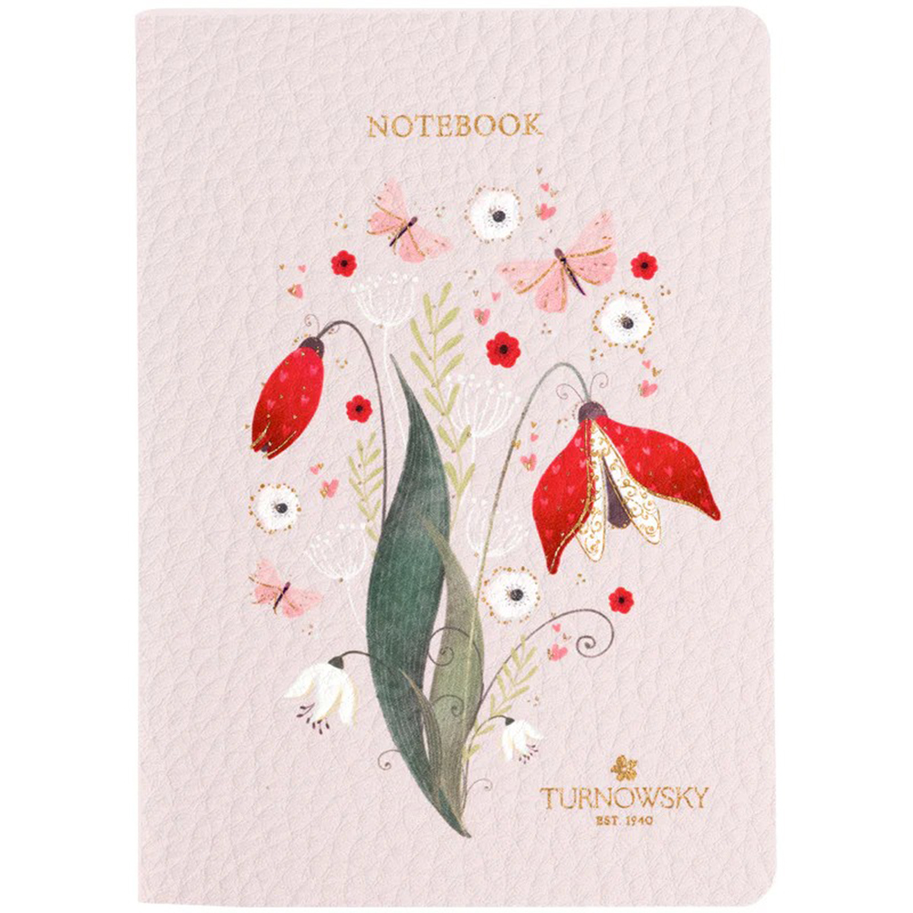 Блокнот Axent TR, Secret Garden 2 8711-2-A-TR, А6, 60 листів, клітка, м'яка обкладинка