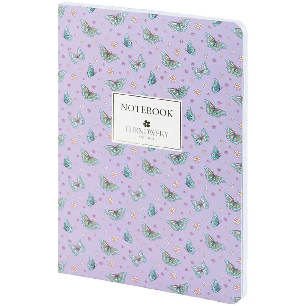 Блокнот Axent Morning Dew 1 8700-23-A-TR, А5, 80 листів, клітка, м'яка обкладинка