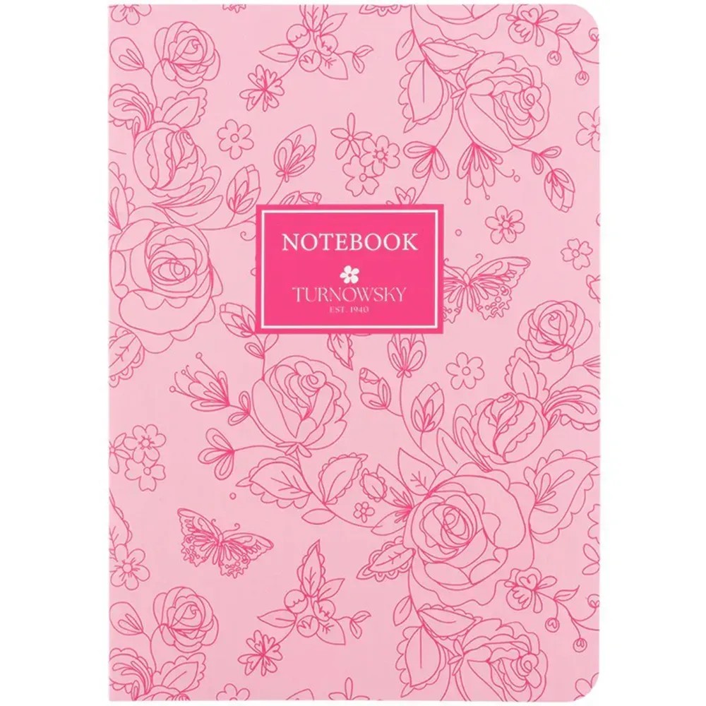 Блокнот Axent Morning Dew 3 8700-25-A-TR, А5, 80 листів, клітка, м'яка обкладинка