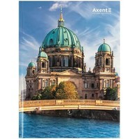Книга записна Axent City, Berlin 8425-6-A, А4- 203х273 мм, 96 аркушів, клітинка