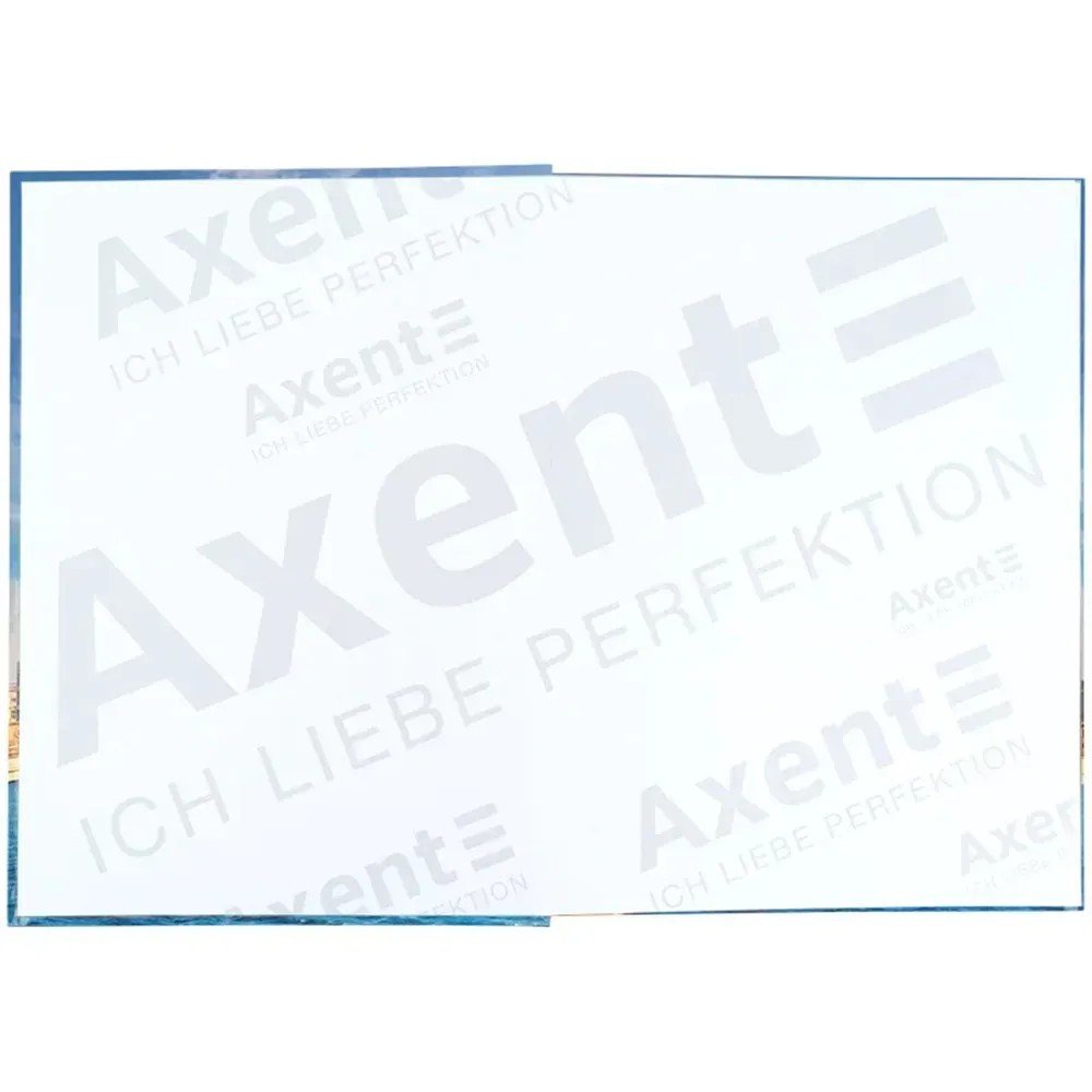 Книга записна Axent City, Berlin 8425-6-A, А4- 203х273 мм, 96 аркушів, клітинка