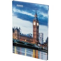 Фото Книга записна Axent City, London 8425-5-A, А4- 203х273 мм, 96 аркушів, клітинка