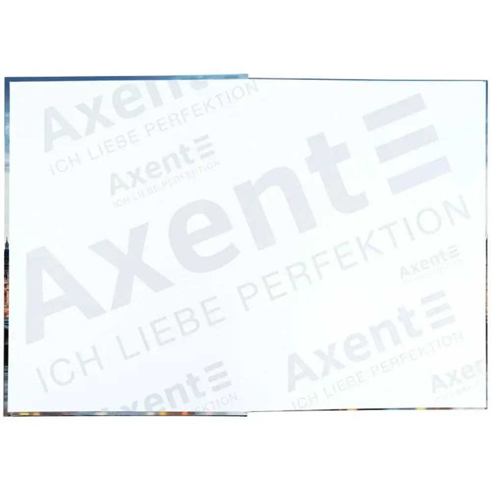 Книга записна Axent City, London 8425-5-A, А4- 203х273 мм, 96 аркушів, клітинка