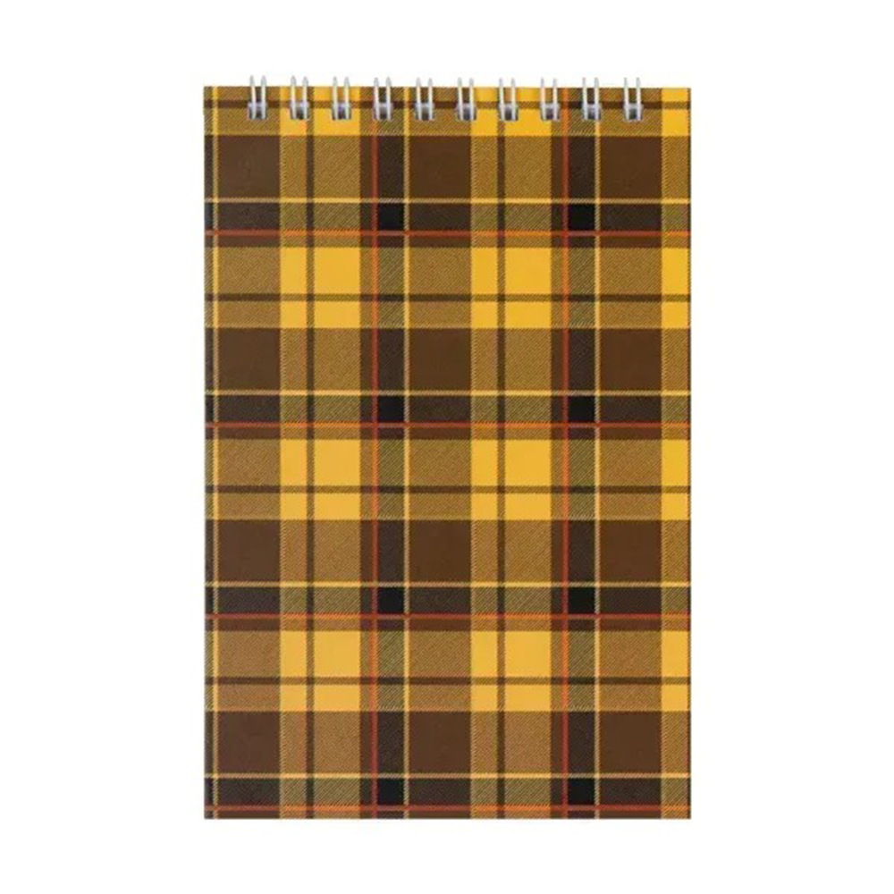 Блокнот на спіралі Axent Delta D8011-01, A6, 48 листів, клітина, гнучка обкладинка