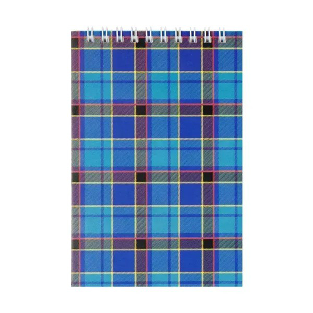 Блокнот на спіралі Axent Delta D8011-01, A6, 48 листів, клітина, гнучка обкладинка